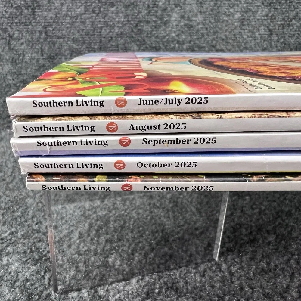 Southern Living Magazine 5 Issues 2025 Summer Southern Design Lainey Wilson